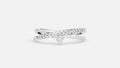 925 Silver CVD Diamond Ring VVS Minimal Luxury Design