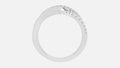 Silver Lab Grown Diamond Ring VVS | Minimal Luxury Design