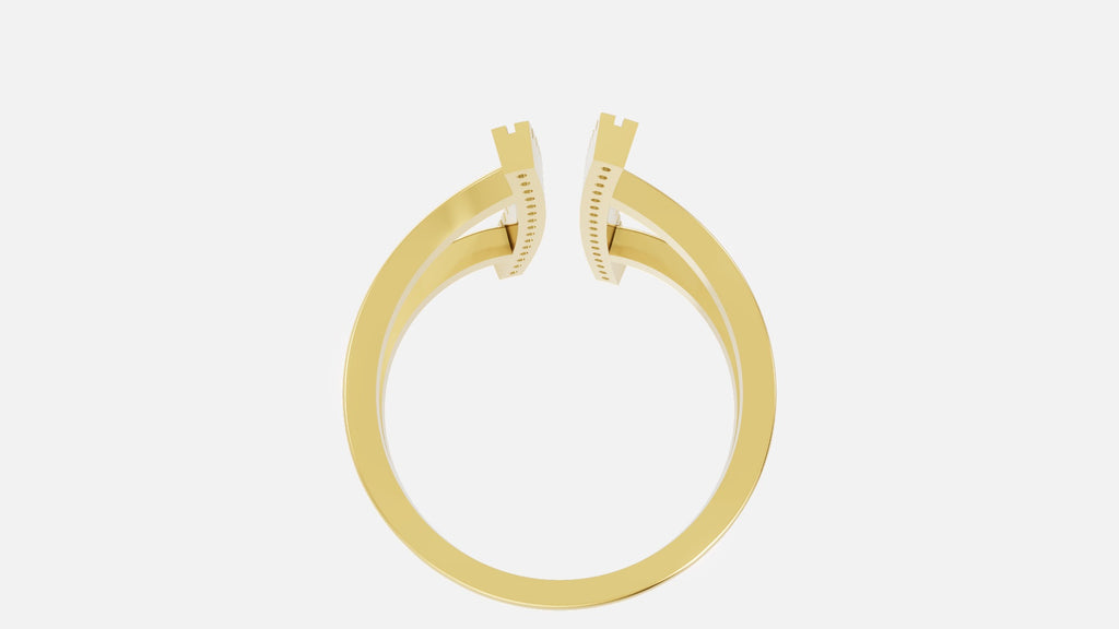 18K Gold VVS Diamond Ring – Minimal Luxury Fine Jewelry