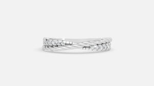 925 Silver CVD Diamond Ring | VVS Clarity Fine Ring