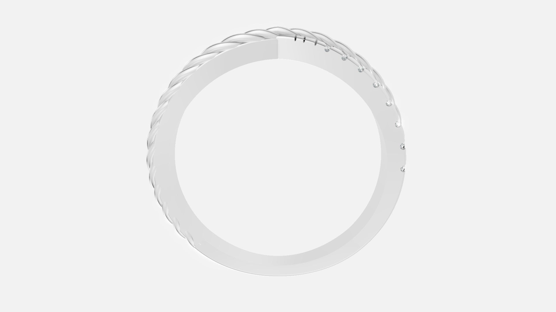 925 Silver CVD Diamond Ring | VVS Clarity Fine Ring