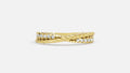 18K Gold & Silver CVD Diamond Ring | VVS Clarity Fine Ring