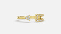 18K Gold CVD Diamond Ring VVS EF – Minimal Luxury Ring