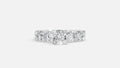 925 Silver CVD Diamond Engagement Ring VVS EF Classic Design