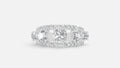 925 Silver CVD Diamond Ring for Women – VVS EF Elegant Design
