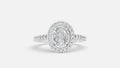 Silver Diamond Ring 3.10g VVS CVD Minimal Luxury Ring