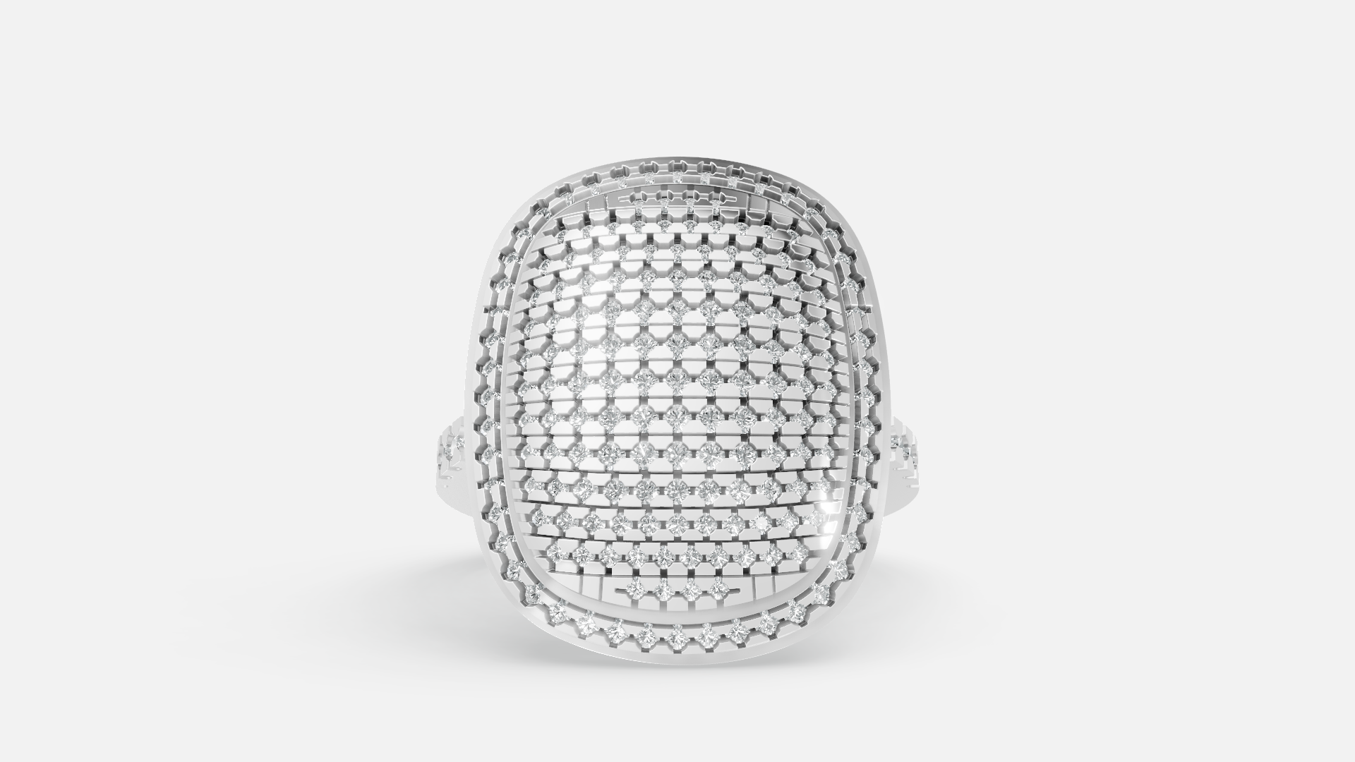 Sterling Silver CVD Diamond Ring VVS EF 0.74 Ct Fine Ring