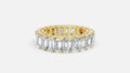 18K Gold Full Eternity Diamond Ring – VVS CVD Band