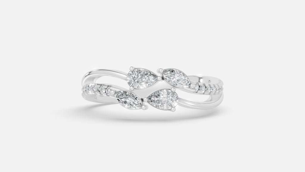 925 Silver CVD Diamond Ring VVS (0.668 Ct) Minimal Luxury