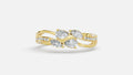 18K Gold CVD Diamond Ring VVS (0.668 Ct) Elegant Fine Ring