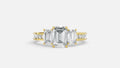 18K Gold CVD Diamond Engagement Ring VVS (4.26g)